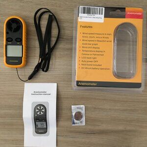 Mini Digital Anemometer Wind Speed Meter